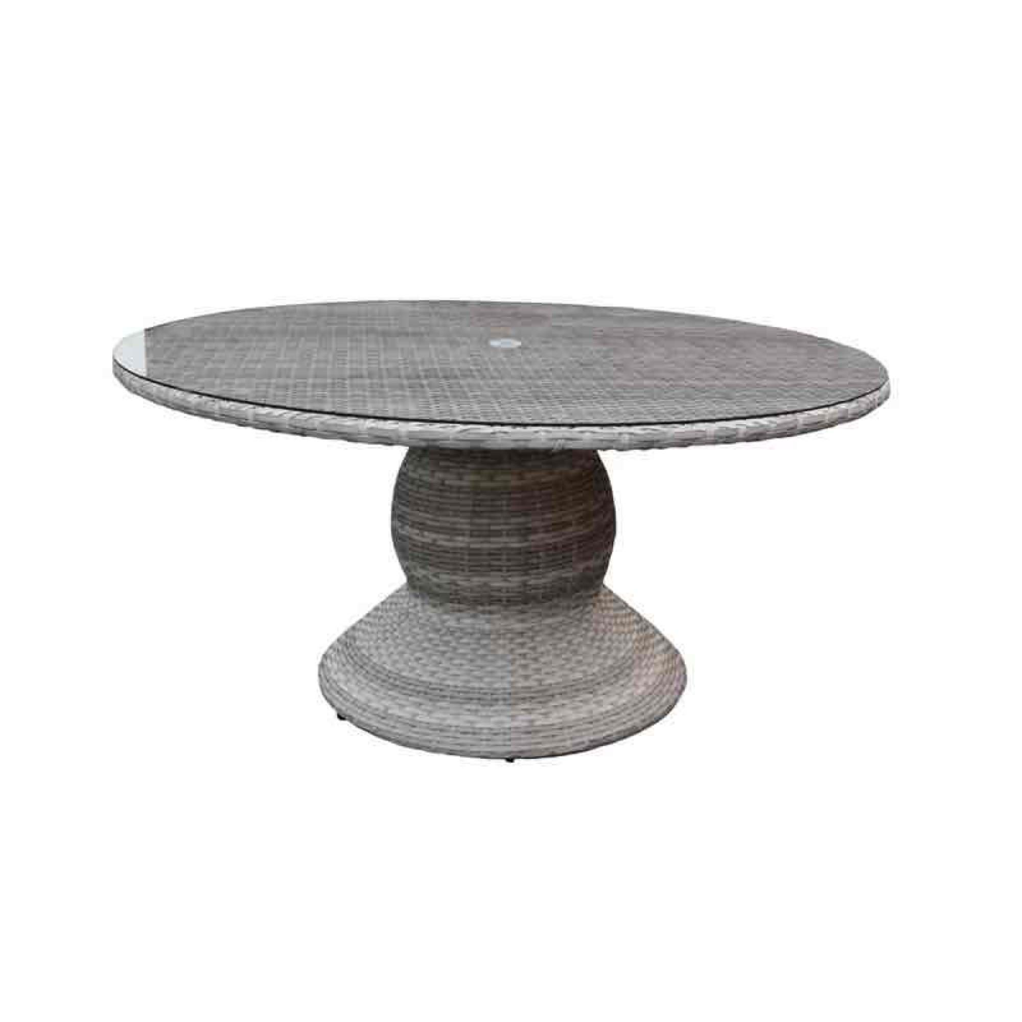 Falmouth Round 8 - Person 60'' Long Dining Set with Cushions