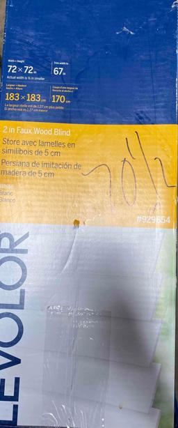 Levolor Cordless Blinds lot