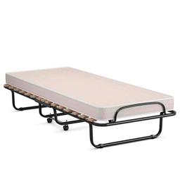 Costway Folding Bed with Mattress Portable Rollaway Cot