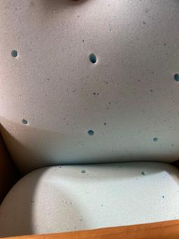 Gel-Infused Memory Foam Mattress Topper Ventilated Bed Pad Twin