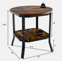 Nightstand Round Tabletop