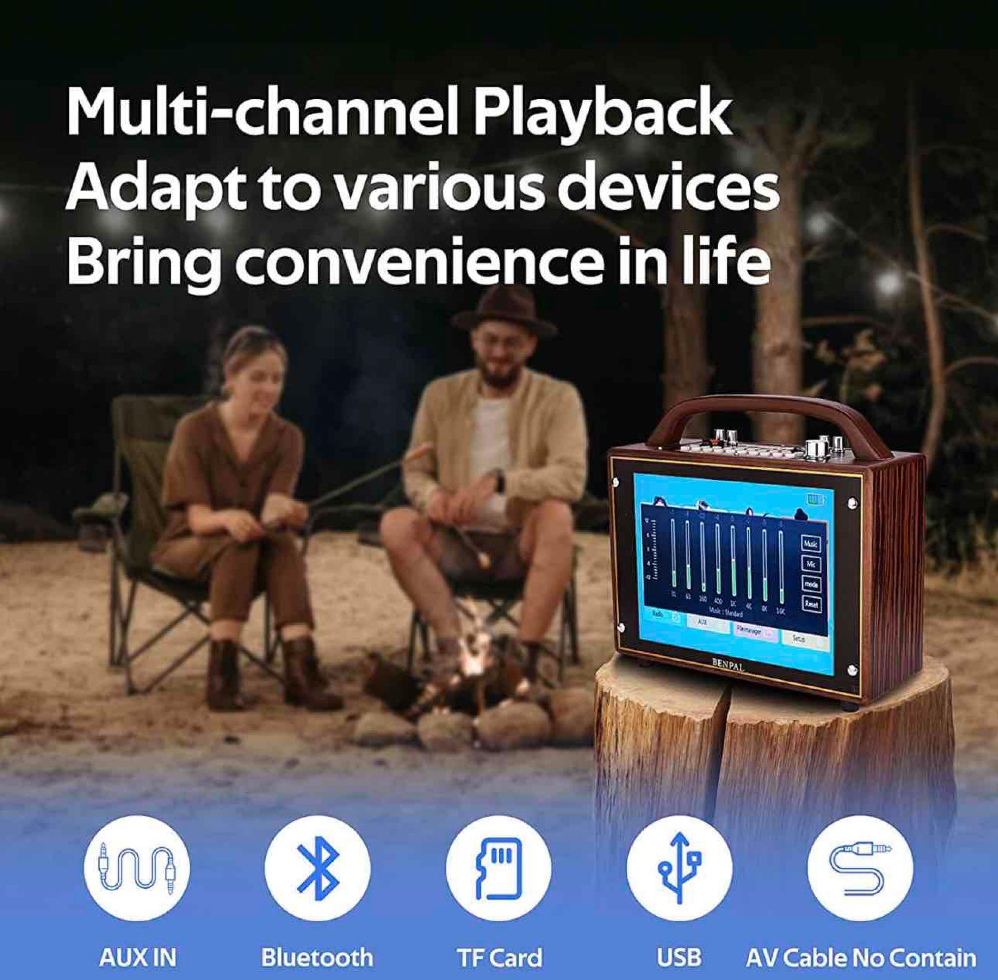 BENPAL Lyrics Display Karaoke Machine