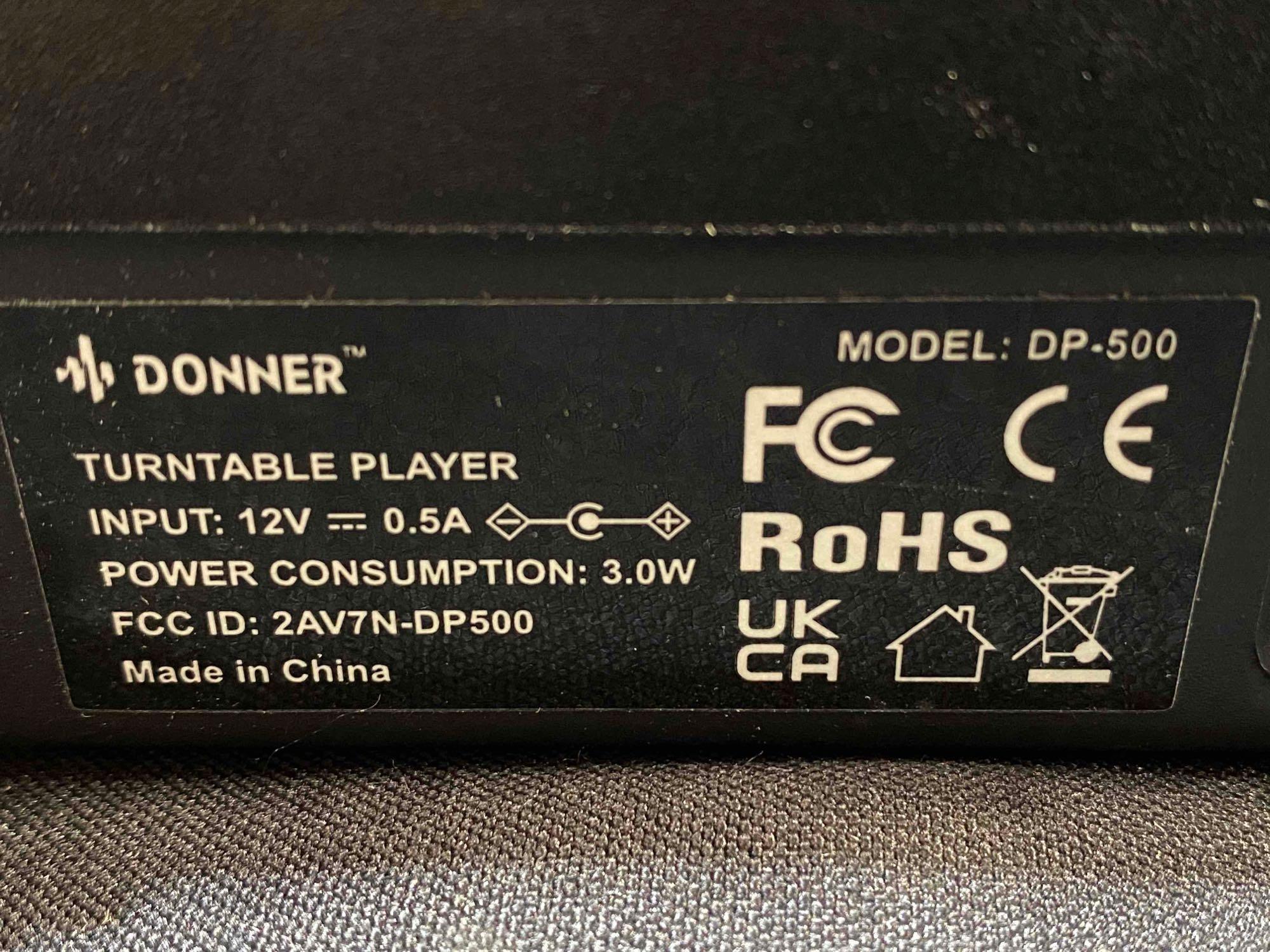 Donner Bluetooth Turntable
