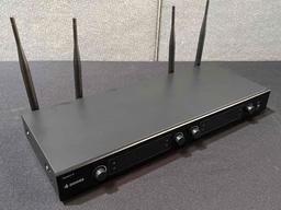 Donner Wireless Microphone System, UHF Wireless Microphone Set with 4 Handheld Dynamic Microphones,