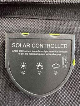 ALLPOWERS 60W Foldable Solar Panel Charger, Monocrystalline Portable Solar Panel with 18V DC, USB,