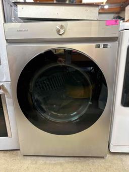 Samsung - Bespoke 7.6 cu. ft. Ultra Capacity Gas Dryer with AI Optimal Dry and Super Speed Dry -