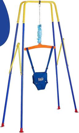 FUNLIO Baby Jumper with Stand for 6-24 Months