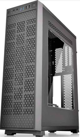 Thermaltake Core G3 Black Slim Small Form Factor ATX Perforated Metal Front and Top Panel Gaming