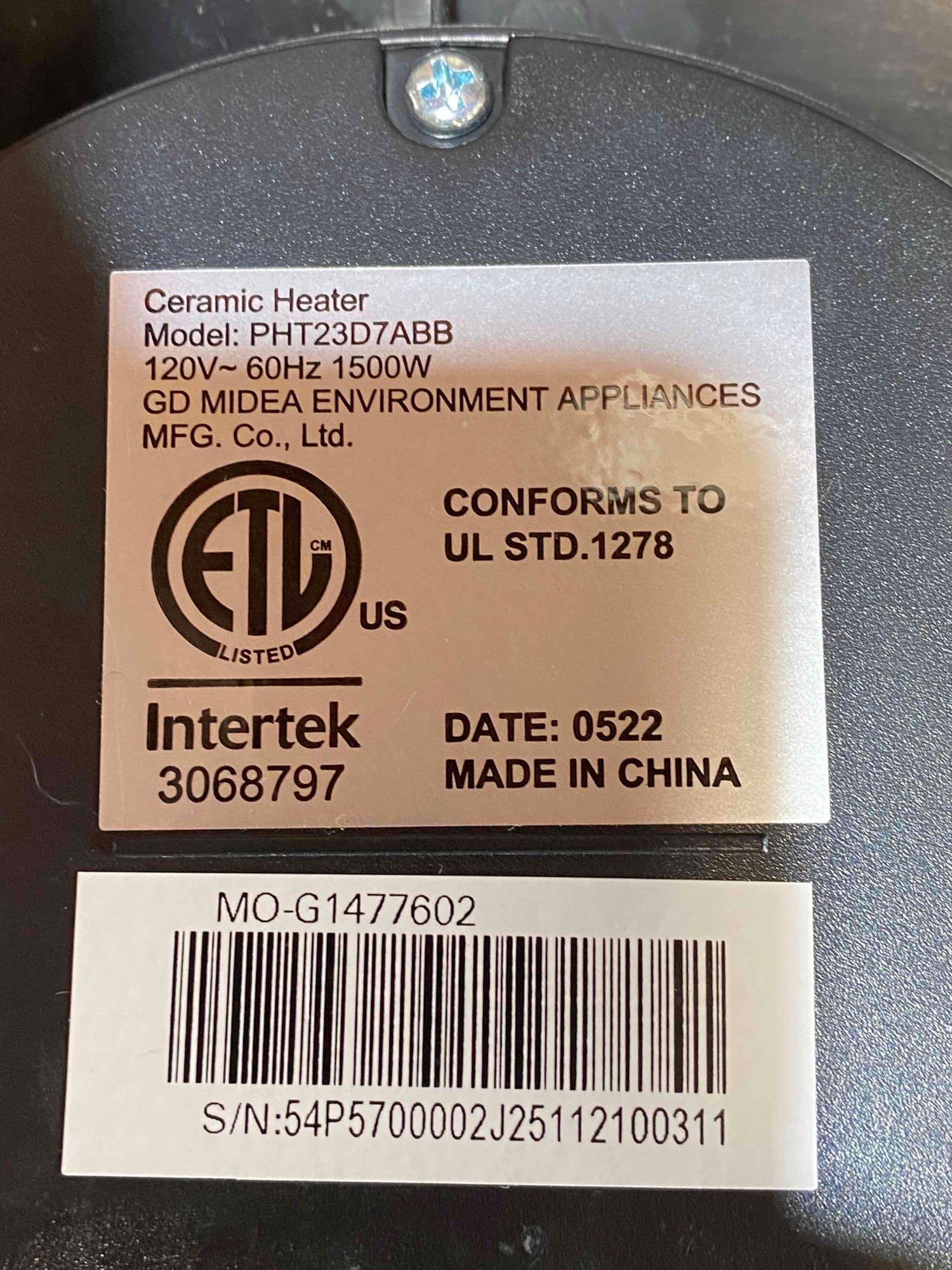 Digital Ceramic Tower Heater