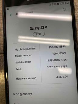 Samsung Galaxy J3 V