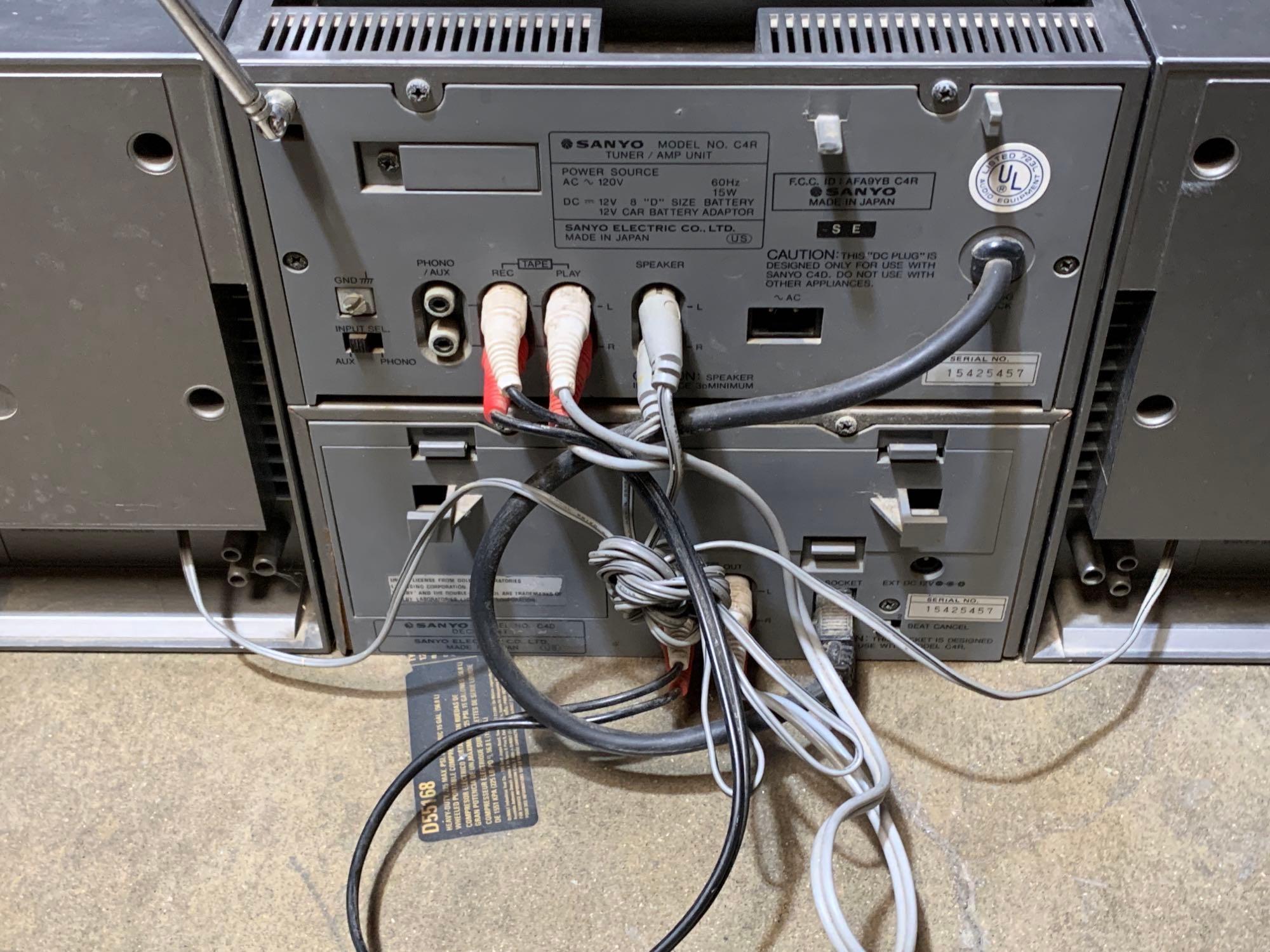 SANYO Stereo Cassette Deck