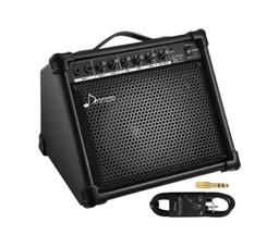 Donner Keyboard Amplifier 20 Watt Keyboard AMP with Aux in and Two Channels, Bass Guitar Amp, Piano