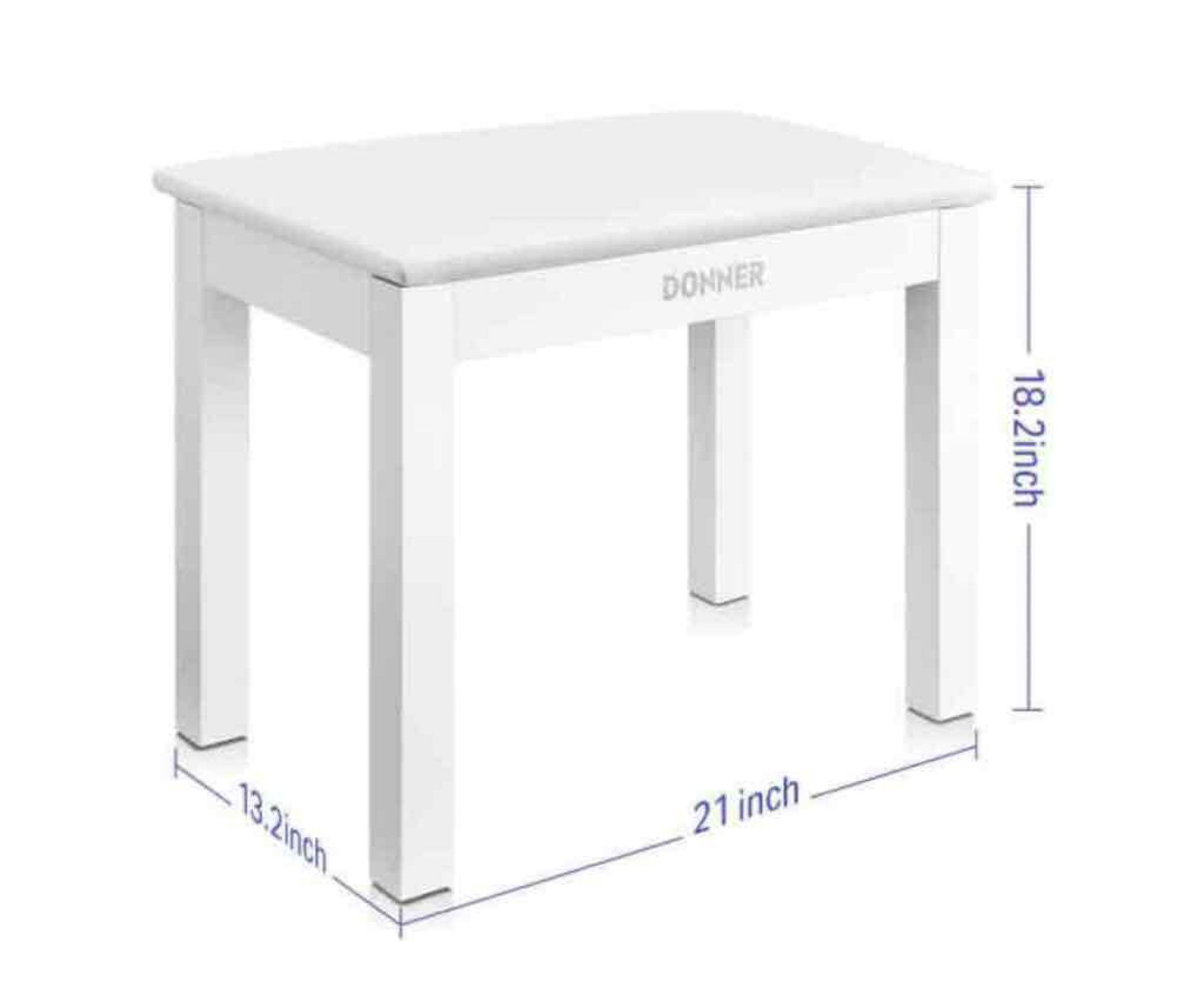 Donner Piano Bench with Storage