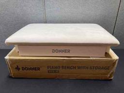 Donner Piano Bench with Storage