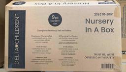 DELTA CHILDREN 9-Piece Nursery-in-a-Box Set
