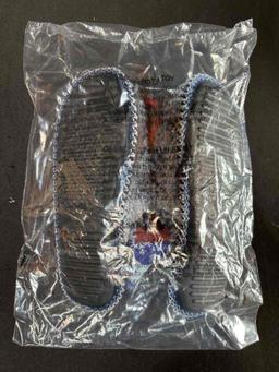 TARGET Dluxe by dearfoams Women's Vera Tipped Teddy Scuff Slippers Size L 9-10