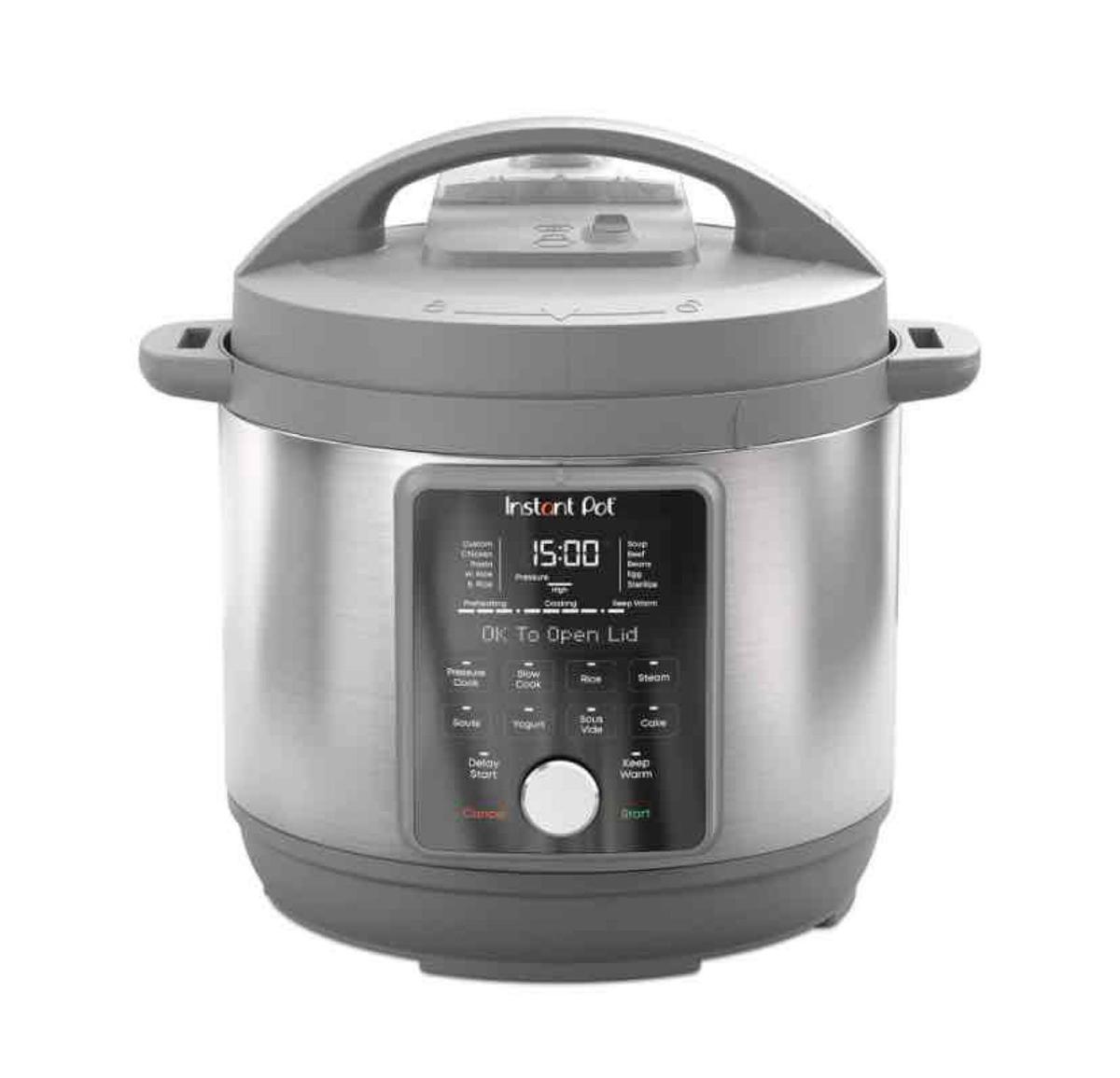 Instant Pot 6-Quart Whisper Quiet 9-in-1 Electric Pressure Cooker