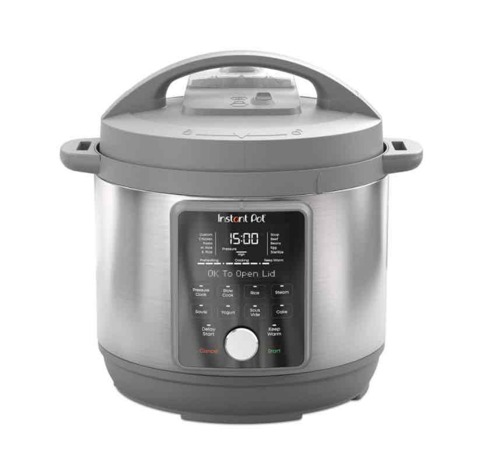 Instant Pot 6-Quart Whisper Quiet 9-in-1 Electric Pressure Cooker