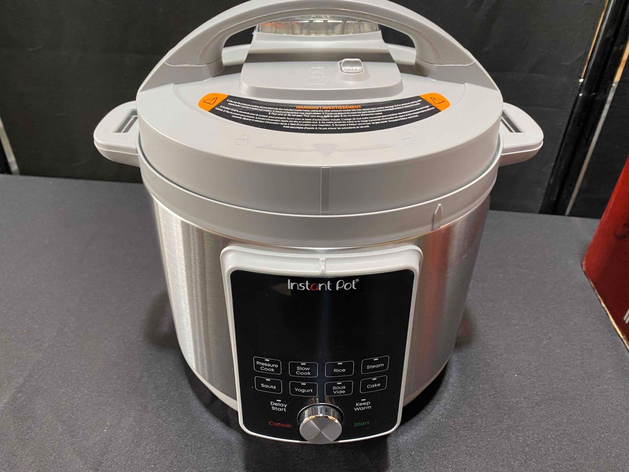 Instant Pot 6-Quart Whisper Quiet 9-in-1 Electric Pressure Cooker