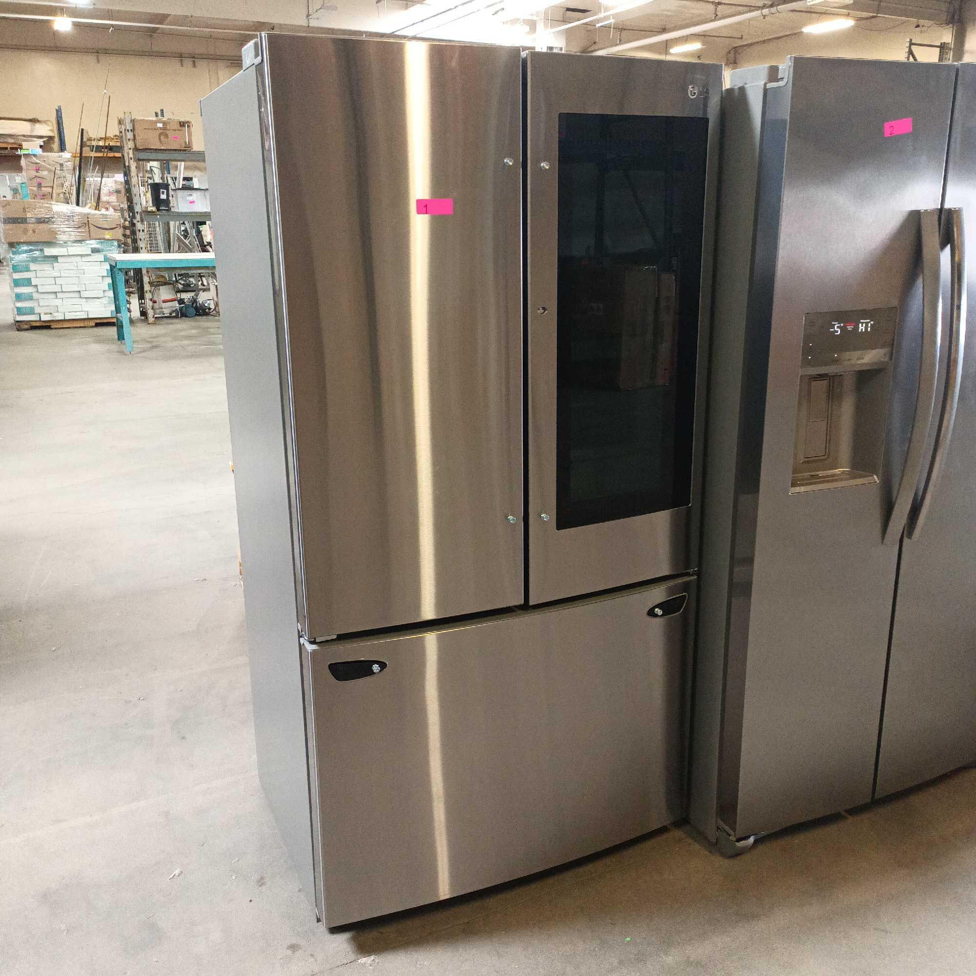 LG LFCC23596S 23 Cu. Ft. Stainless InstaView Door-in-Door Counter-Depth Refrigerator