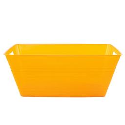 Mainstays Rectangular Beverage Plastic Tub, Orange