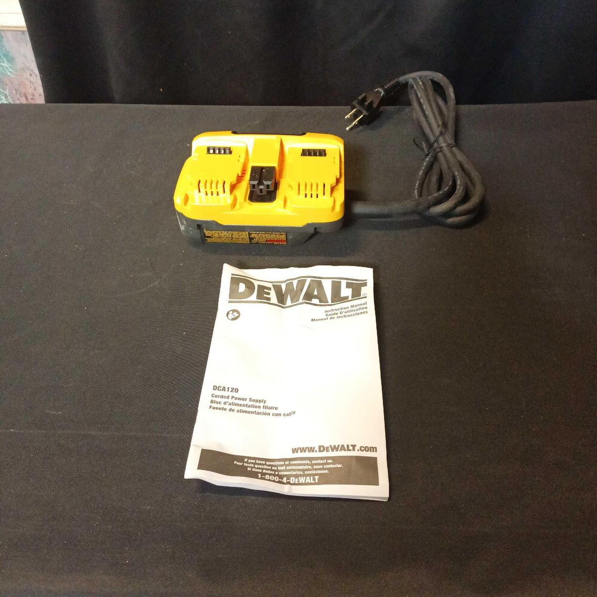 DeWalt Corded Power Supply Adaptor DCA120