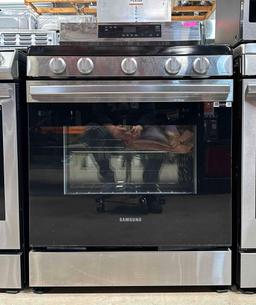 Samsung 30 in. 5 Burner Freestanding Gas Range in Stainless Steel