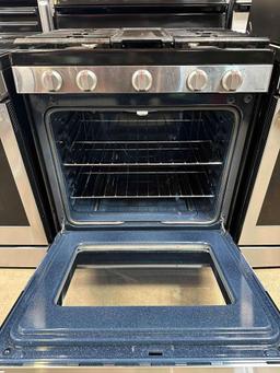 Samsung 30 in. 5 Burner Freestanding Gas Range in Stainless Steel