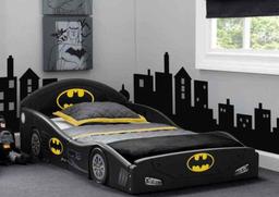 Delta Children Batman Batmobile Plastic Sleep and Play Toddler Bed