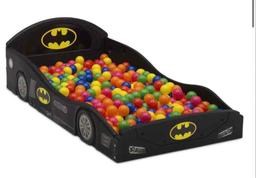 Delta Children Batman Batmobile Plastic Sleep and Play Toddler Bed