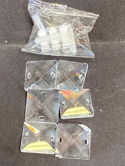 Winretro Modern LED Crystal Chandelier Light Fixtures