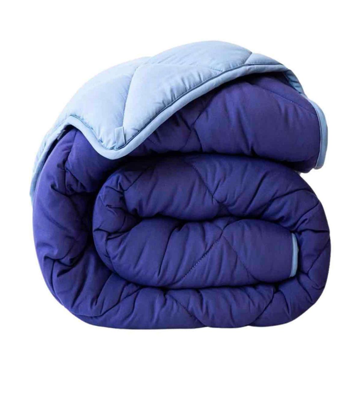 ViscoSoft All Seasons Twin/Twin XL Down Alternative Reversible Comforter - Perfect for Dorm Bedding