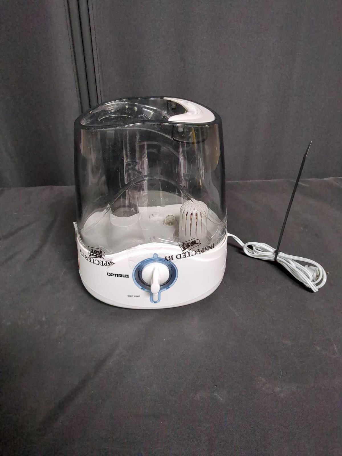 Optimus Cool Mist Ultrasonic Humidifier