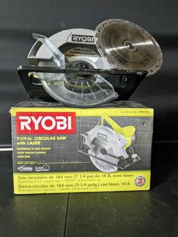 RYOBI 14 Amp 7-1/4 in. Circular Saw with Laser Tool Only