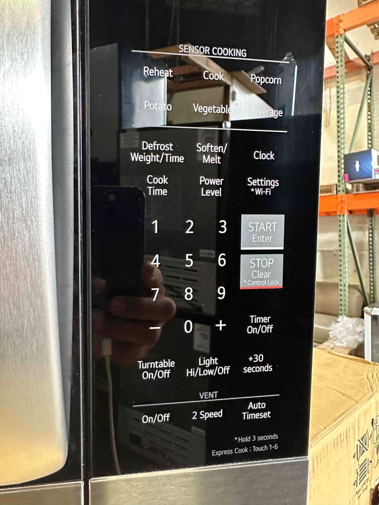 LG - 1.8 Cu. Ft. Over-the-Range Microwave with Sensor Cooking and EasyClean - Stainless Steel