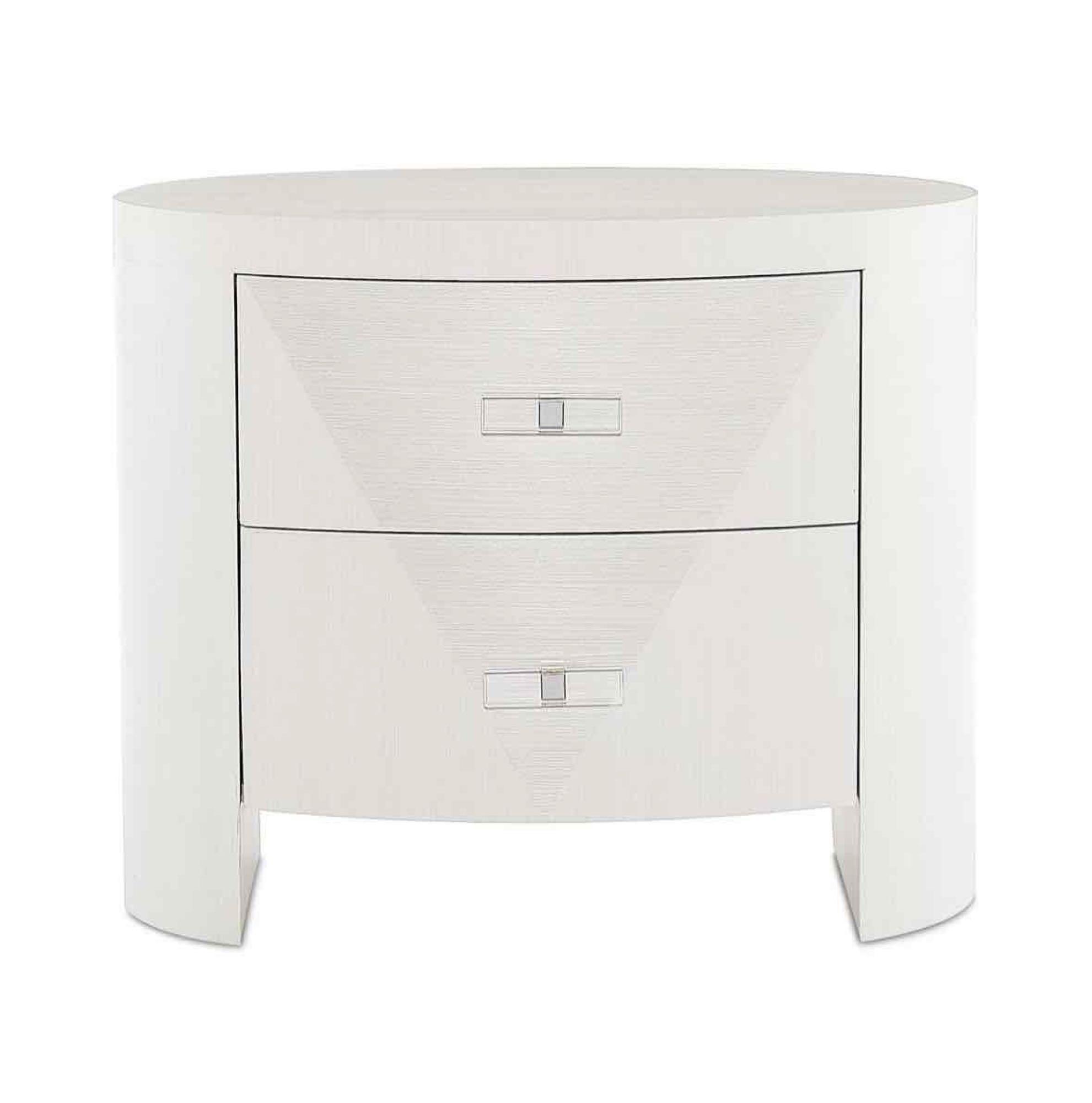Bernhardt Axiom Oval Nightstand