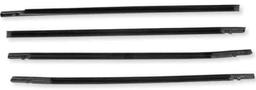 Wztepeng 4PCS Weatherstrip Window Seal Compatible (semi bent parts)
