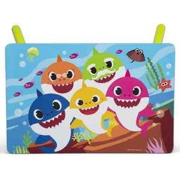 Baby Shark 4-Piece Playroom Solution by Delta Children Set Includes Table and 2 Chairs and 6-Bin Toy