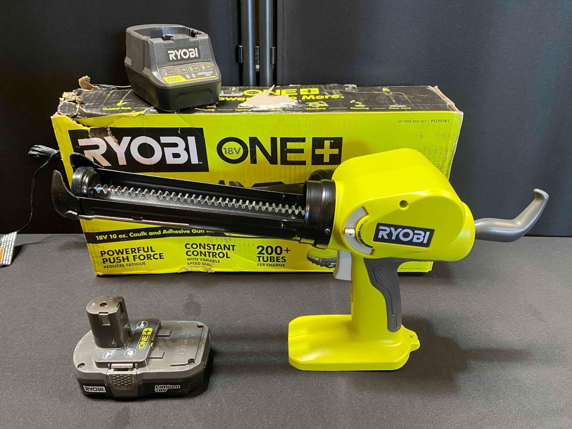RYOBI ONE+ 18V Cordless 10 oz. Caulk and Adhesive Gun