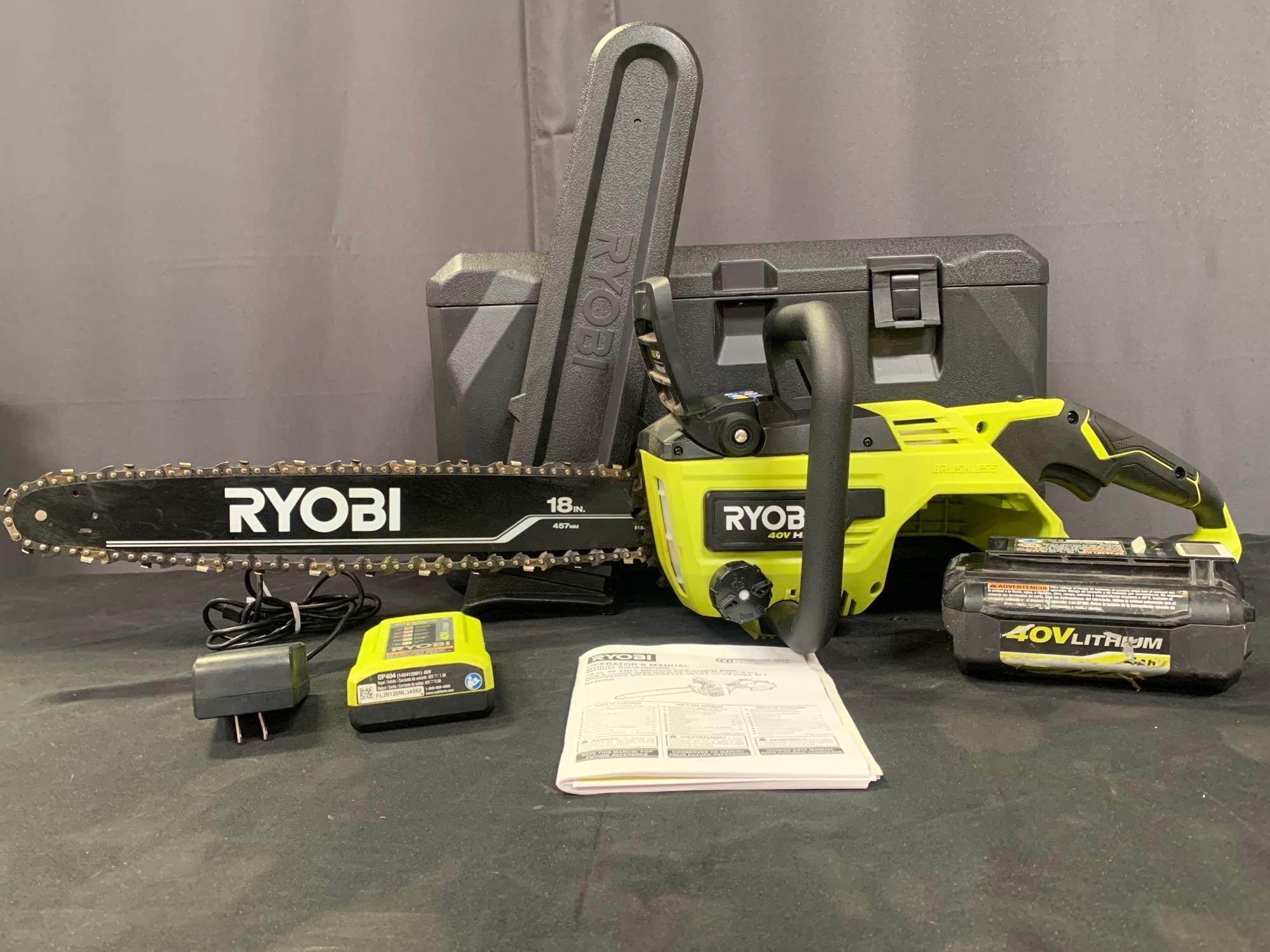 RYOBI Battery Chainsaw