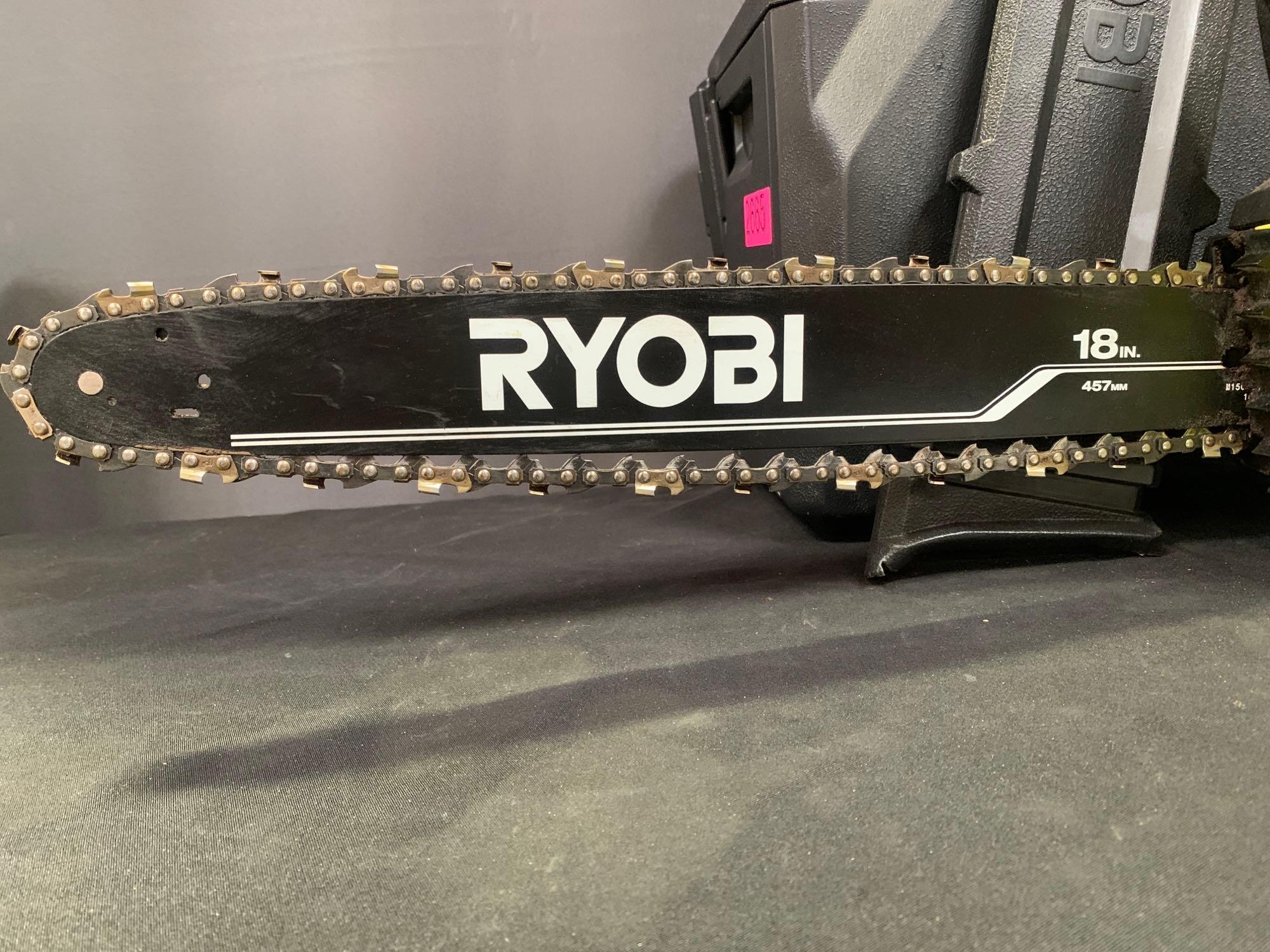 RYOBI Battery Chainsaw