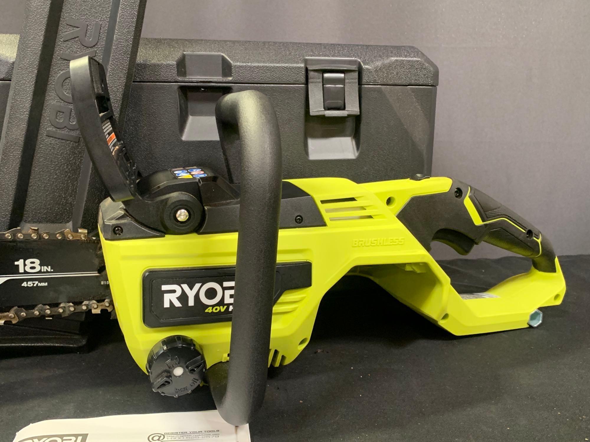 RYOBI Battery Chainsaw