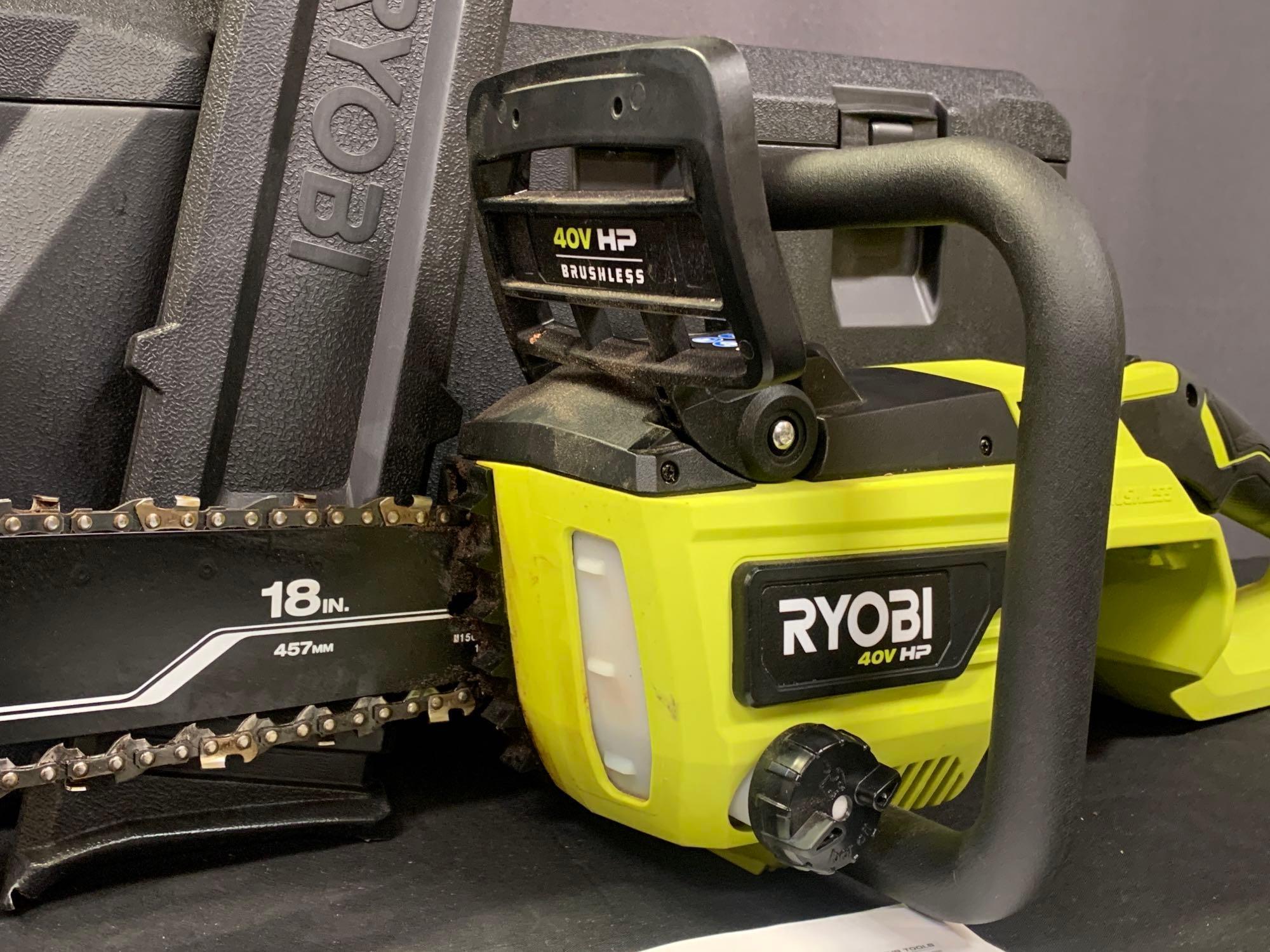 RYOBI Battery Chainsaw