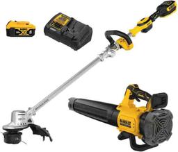 DEWALT 20V MAX XR BRUSHLESS FOLDING STRING TRIMMER AND AXIAL BLOWER COMBO KIT