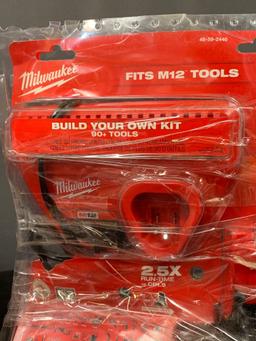Milwaukee M12 12-Volt Lithium-Ion XC Battery Pack 4.0 Ah and Charger Starter Kit
