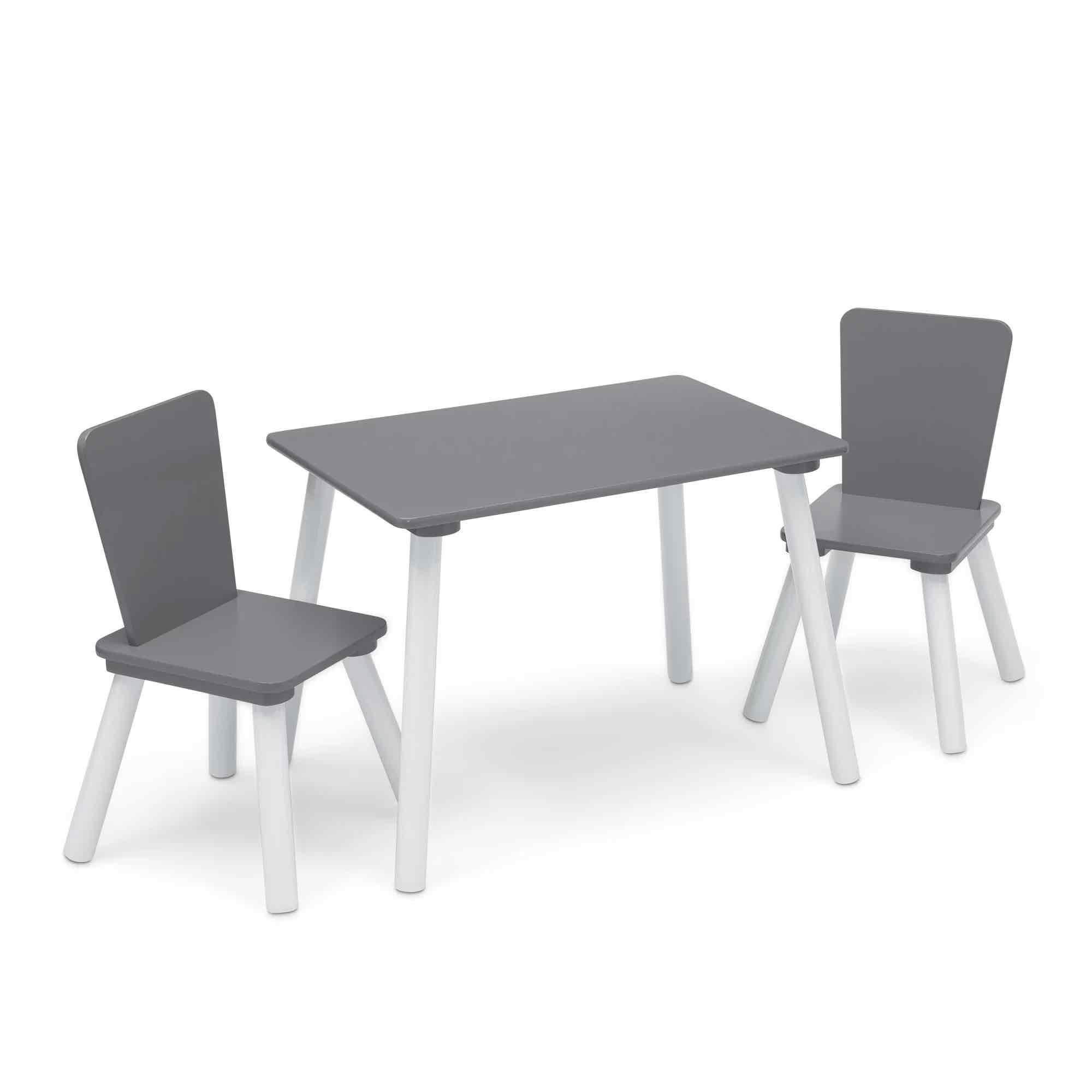Play Table with Dry Erase Tabletop and 6 Bin Toy Organizer with Reusable Vinyl Cling Stickers,