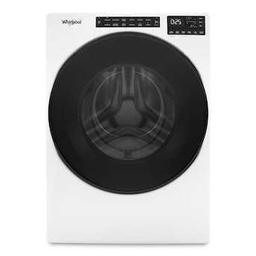 Whirlpool 4.5-cu ft High Efficiency Stackable Steam Cycle Front-Load Washer (White) ENERGY STAR