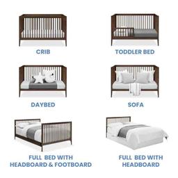 Delta Children Casey 6-in-1 Convertible Crib