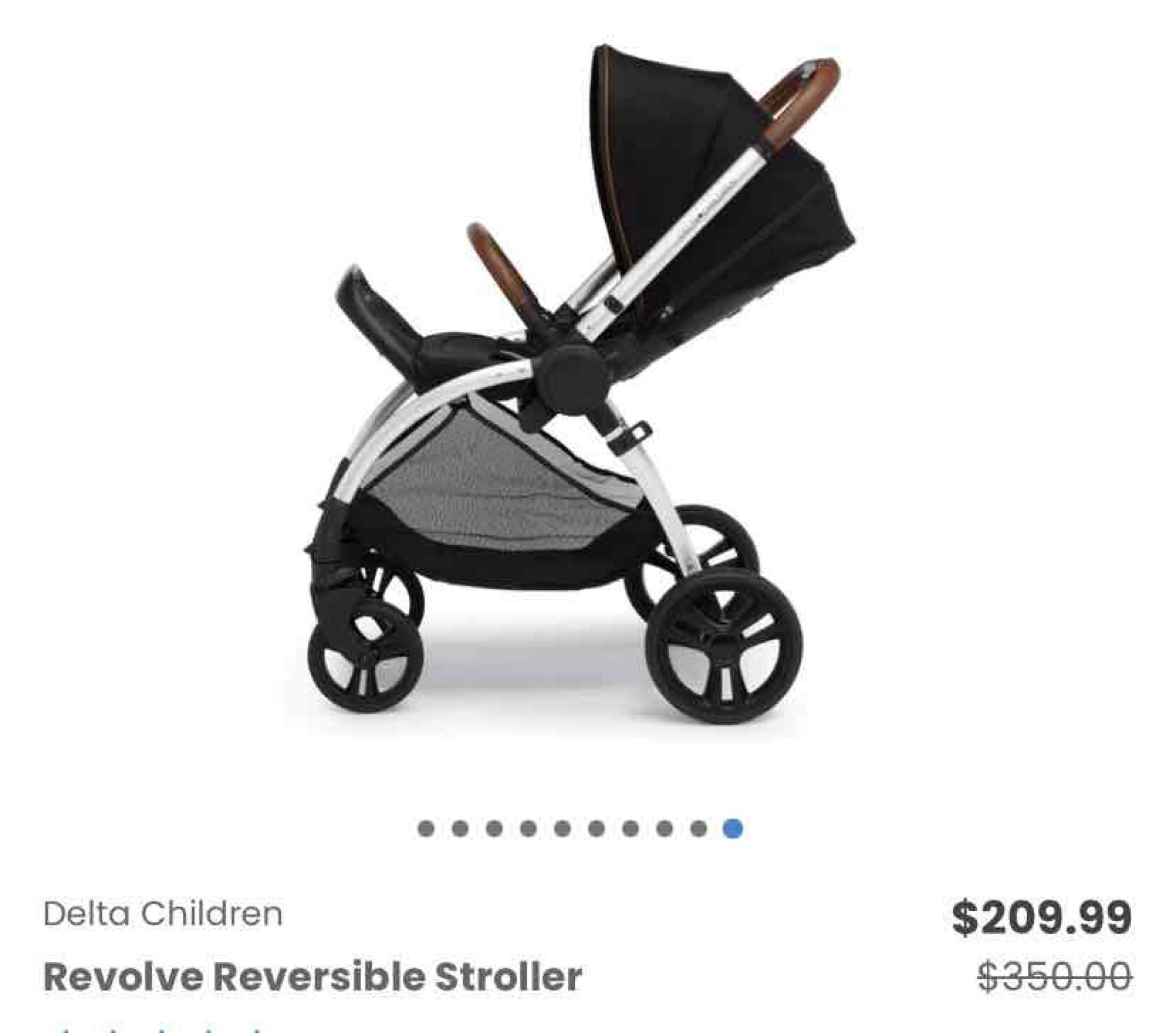 Delta Children Revolve Reversible Stroller