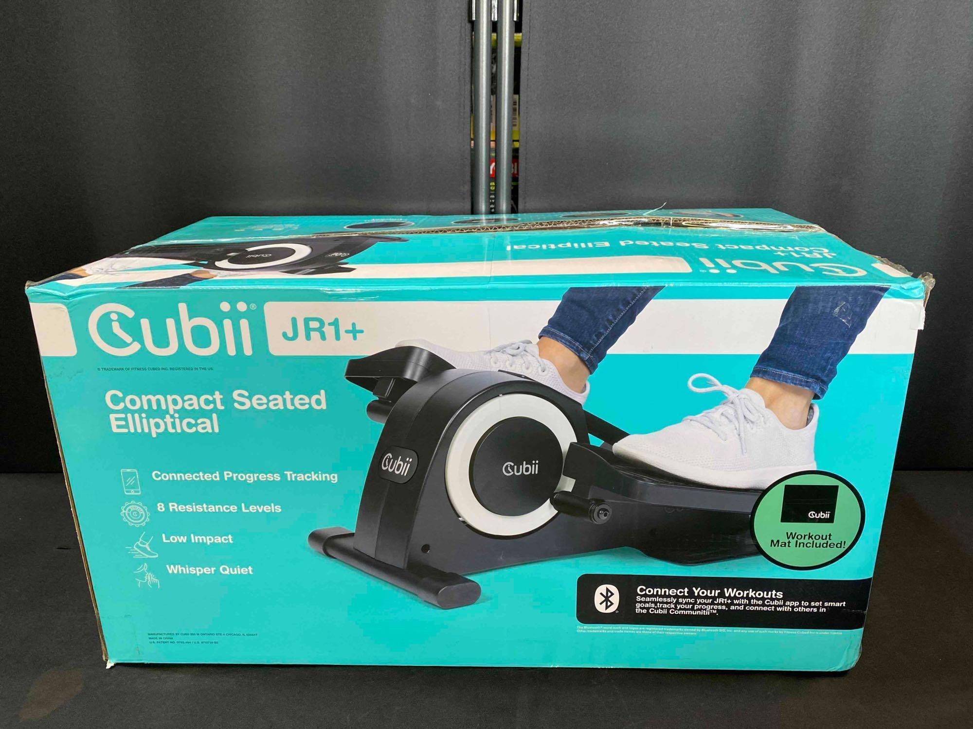 Cubii JR1 Bundle with Mat, Pedal Exerciser